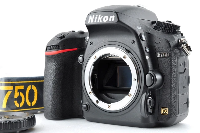 Nikon D750 [Top MINT 6,872 Shots] 24.3 MP Digital SLR Camera Body Only
