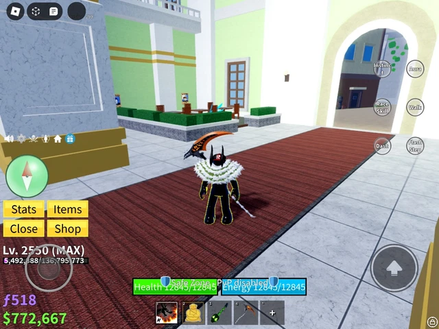 Compte Roblox (Blox Fruit) avec des objets très p... | Gaming à Tamesna