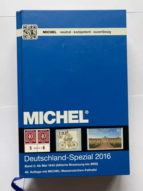 Michel-Katalog Deutschland Spezial 2016 Band 2 - Ab Mai 1945 bis BRD)