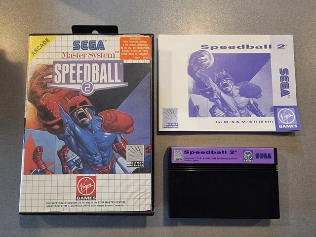 Jeu Sega Master System Speedball - Jeux vidéo