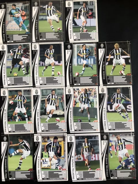 Juventus Complete Sets Panini/Sega (Japan) WCCF