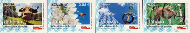 Deutsche Privatpost- Neue Presse Post- dahoam Lebenskultur in Bayern, postfrisch