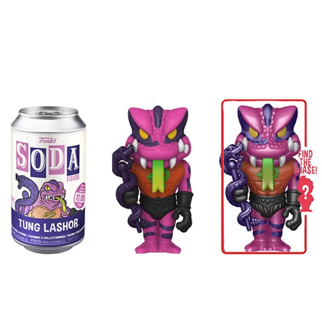 Funko Vinyl Soda, Motu, Prince Adam, Metallic, 1/6 Odds for Rare Chase Variant, Masters of The Universe, Exclusive, Collectable Vinyl Figure, Gift Idea, Official Merchandise
