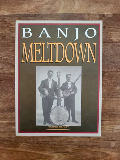 Tennessee Banjo Institute 1993 - Banjo Meltdown Program - MINT CONDITION!