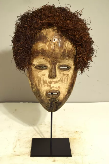 African Mask Lega Bwami Society Congo