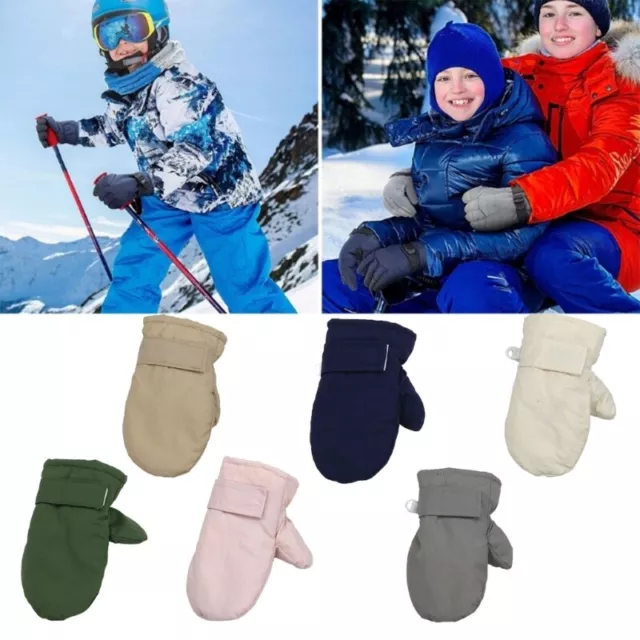 Kid Insulated Snow Gloves Kid Ski Mittens Winter Gloves for Boys & Girls