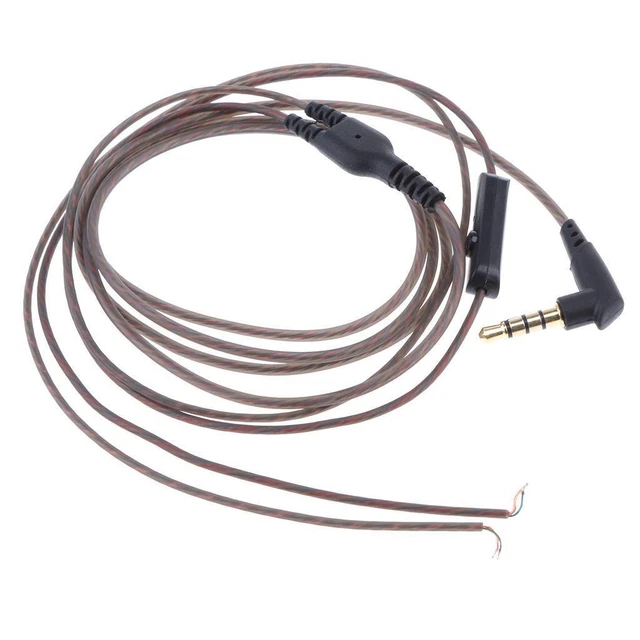 Câble Audio D'écouteur De Bricolage De 3,5 Mm Avec  Casque De