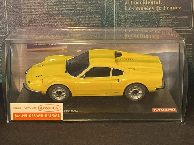 Kyosho Miniz Gloss Coat Racer Mzg41Y Ferrari 246Gt Dino Yellow