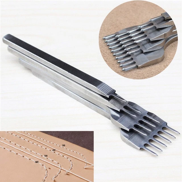 Kit Complet D'outils Travail Du Cuir - 25 Pièces - Nécessaire De Maroquinerie - Neuf Emballé