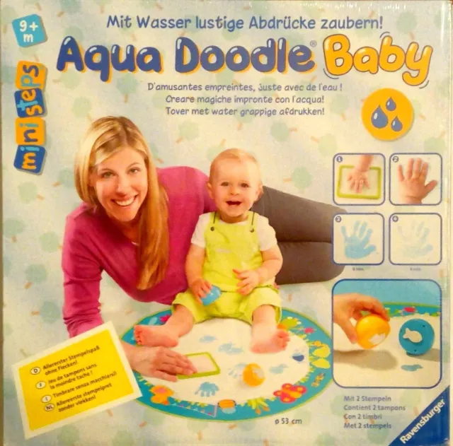 Aqua Doodle Baby Stempelspaß ohne Flecken Ravensburger Durchmesser ca. 53 cm