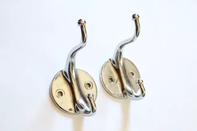 antique robe towel hook holder | crane co bath deco double hook victorian vtg