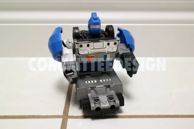 1984 Marchon Road Bots Cementorr Robot Cement Truck Transformer Vintage Complete