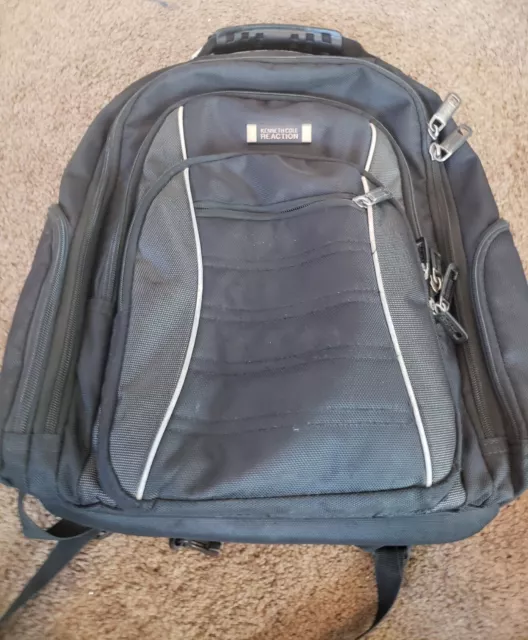 Kenneth Cole Reaction Business 17" Laptop Computer Checkpoint Friendly Backpack