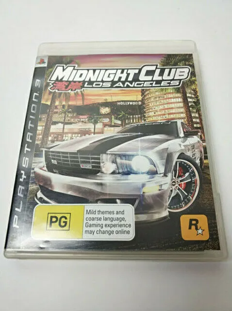 Mint Disc Playstation 3 Ps3 Midnight Club Los Angeles - Inc Manual
