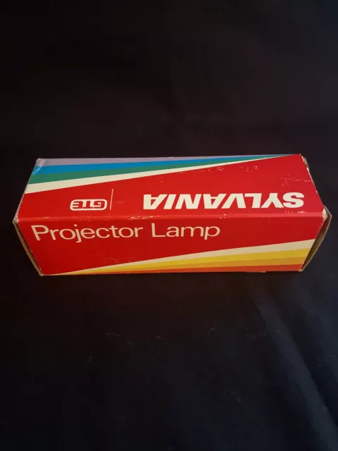 Vintage Sylvania GTE Projector Lamp NOS NIB Bulb CAR 150w 120v Blue Dot Japan 3