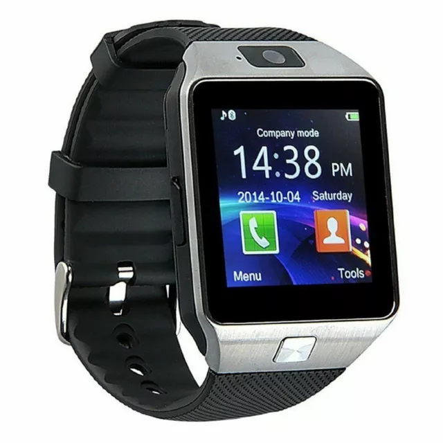 Reloj Inteligente Tarjeta Sim Bluetooch Samrt Watch Android  Ios   Negro Blanco