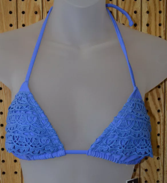 Women's Ninety Six Degrees Periwinkle Blue Bikini Swim Top Sizes S, M
