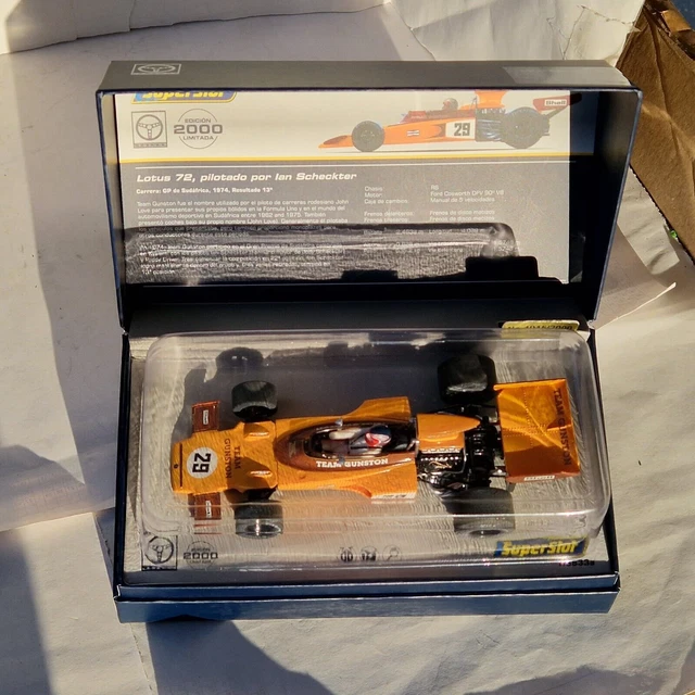 Scalextric C3703a Legends Team Lotus 72  Black/gold   Nummerierte Limited Edition C3703a