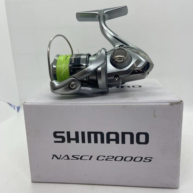 SHIMANO 21 NASCI C2000S Spinning Reel Box Included Excellent