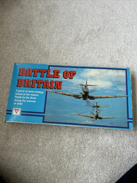 Vintage Battle Of Britain Brettspiel Von H P Gibson - Komplett
