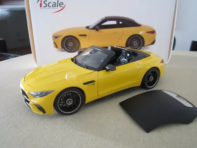 iScale Mercedes-Benz AMG SL 63 4Matic Sonnen-gelb 1:18 OVP Limitiert 1000 Stk