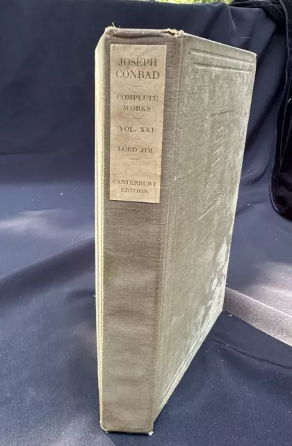 Joseph Conrad Complete Works Canterbury Edition VOL. XXI LORD JIM -Bk14