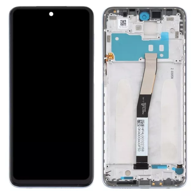 Display Frame Xiaomi Redmi Note 9S 9 Pro Touch Screen Nero Blu Verde O Silver 2