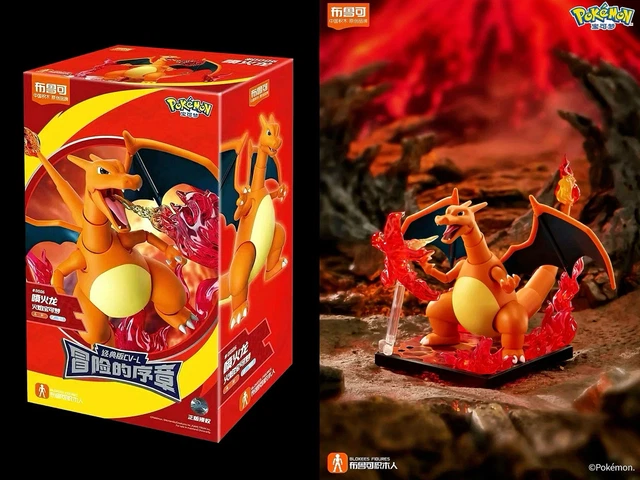 POKEMON CHARIZARD ASSEMBLY Model Kit Original Anime Blokees Action ...