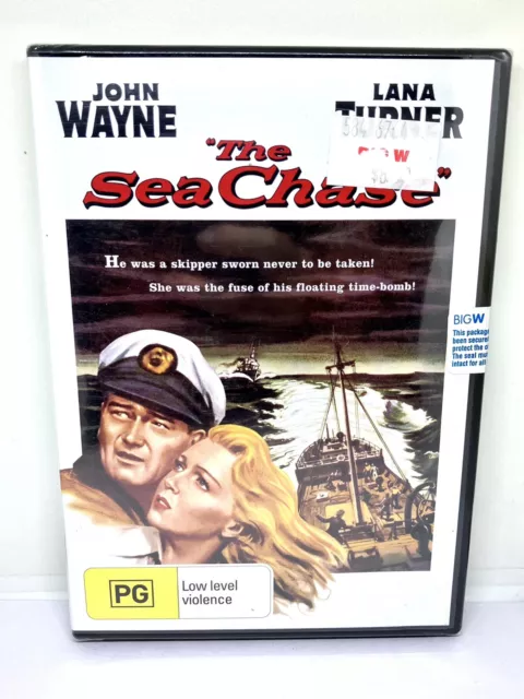 The Sea Chase DVD NEW & Sealed 1955 John Wayne Lana Turner