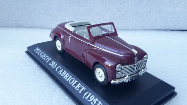 Ixo ? Pour Presse Peugeot 203 Cabriolet 1953 Neuf En Boite Vitrine