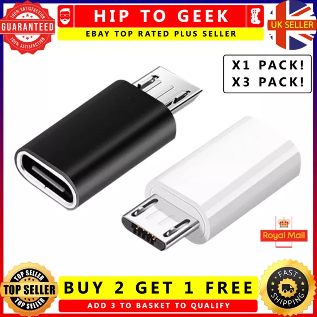 USB Type C Female to Micro USB Male Converter Adapter Micro Converter Adaptor
