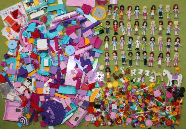 *** LEGO Friends  41 Minifiguren - Einzelteile / Steine / Figuren / Zubehör ***