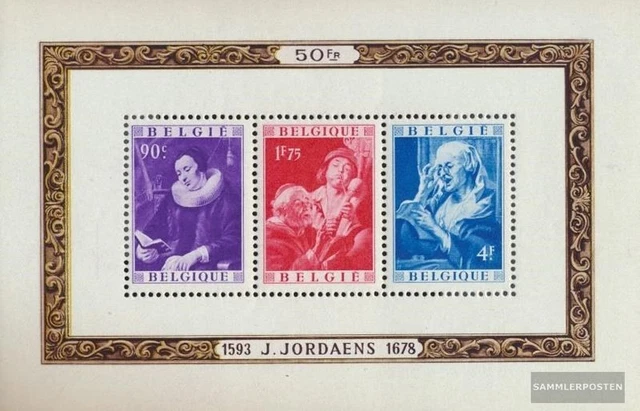 Belgique Bloc 22 (complète edition) neuf avec gomme originale 1949 Peintures
