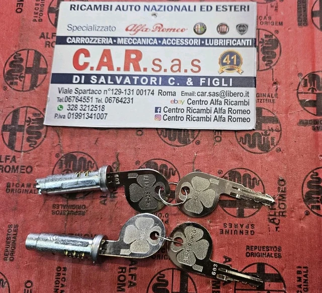 Maniglia Apriporta Anteriore Esterna Per Daily 1989-1999 (Coppia Con Chiave) - Ricambio OEM - Foto 9