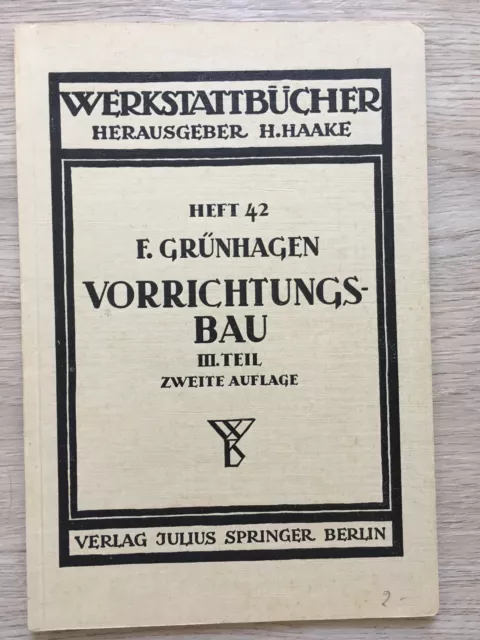 Vorrichtungsbau Teil 3  Tolles Fachbuch Fräsmaschine Bohrwerke (42)