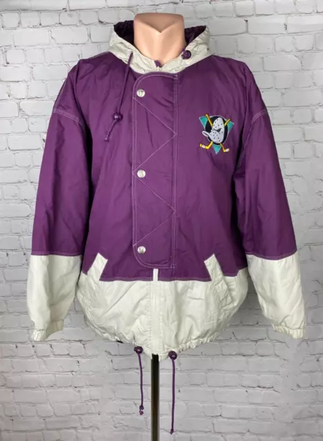 Mighty Ducks Coach Bombay Varsity Jacket (S) – Slapshot Vintage
