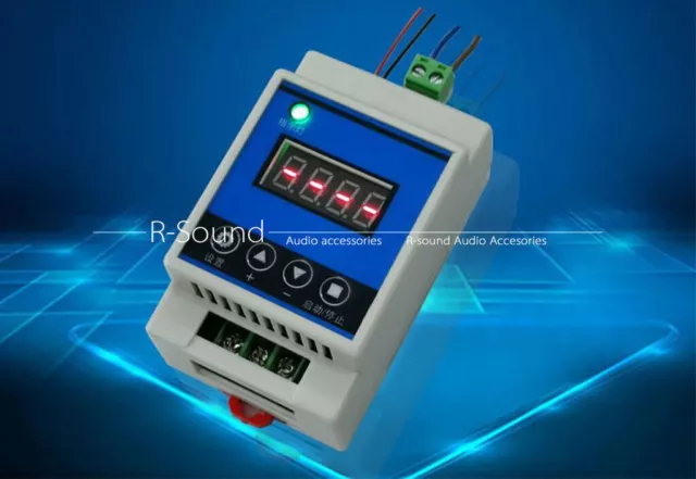 Delay time relay module custom high power 30A cycle timing 5v12v24v220V circuit