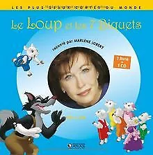 Le Loup et les 7 Biquets (1CD audio) de Jobert, Marlène | Livre | état bon