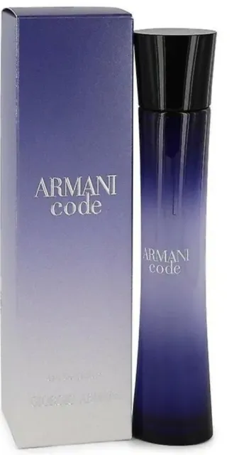 Armani Code Women By Giorgio Armani Edp Spray 2.5 Oz NIB Sealed