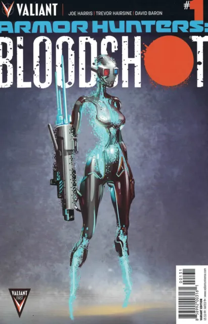 Armor Hunters Bloodshot #1 1:10 Clayton Crain Variant Valiant 2014
