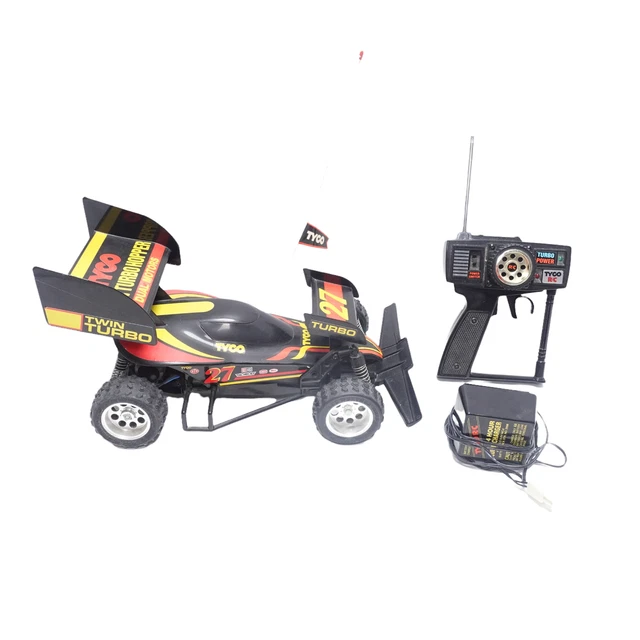TYCO 9.6V 9.6 V Black Twin Turbo Aero Hopper Taiyo RC R/C Complete $249 ...
