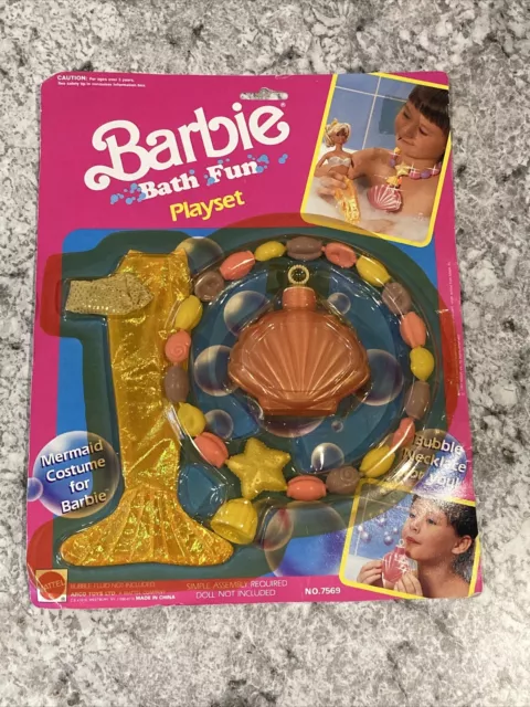 BARBIE BATH FUN PLAYSET  1991 - Mattel 7569 New