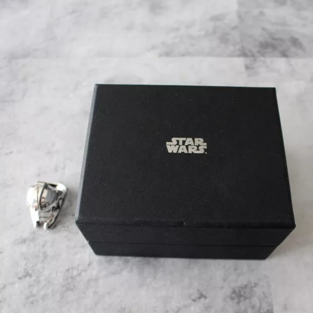 STAR WARS Tie Fighter Disney Japan Official Sterling Silver Ring JP18 US9+Box 2