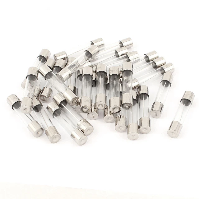 250V 7A Rapide Action Rapide Tube En Verre Fusibles 6mm x 30mm 20 Pièces
