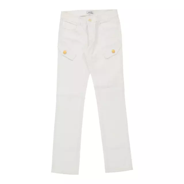 Vintage Moschino Jeans - 30W UK 8 White Cotton