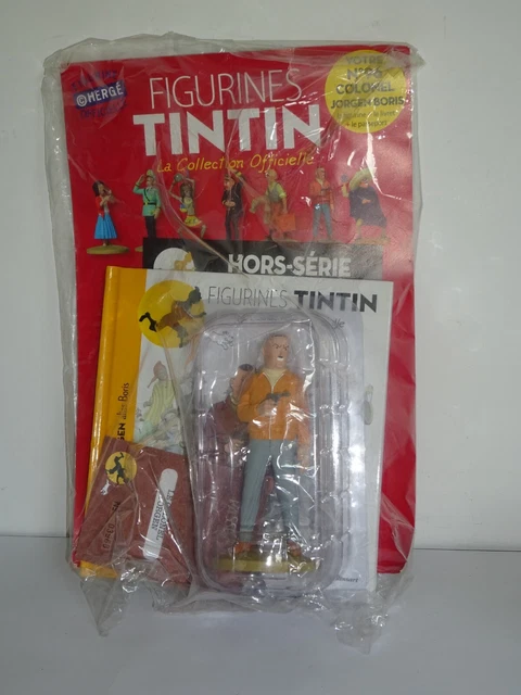 Livre Et Figurine Collection Tintin Le Colonel Jorgen (Neu (gemäss