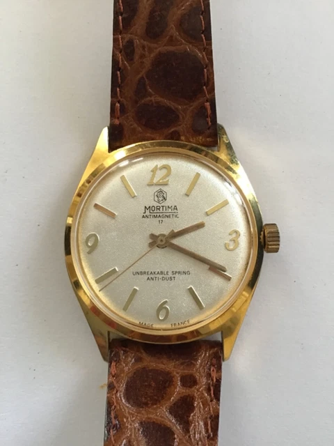 Montre Ancienne Mortima Anti Dust Antimagnetic Modèle F1053 | Occasion Pour Homme