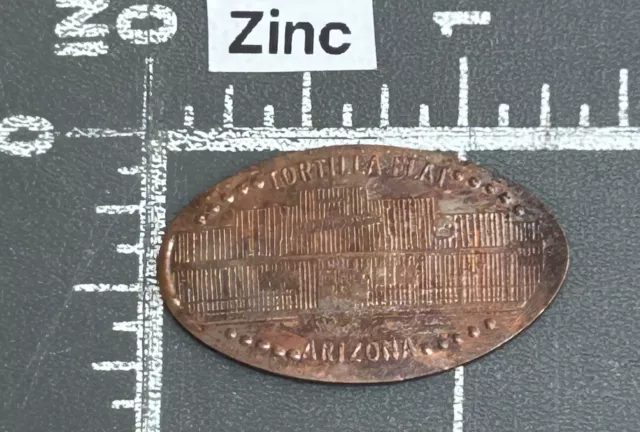 Tortilla Flat Flats Arizona AZ Mercantile Elongated Pressed Smashed Coin Penny