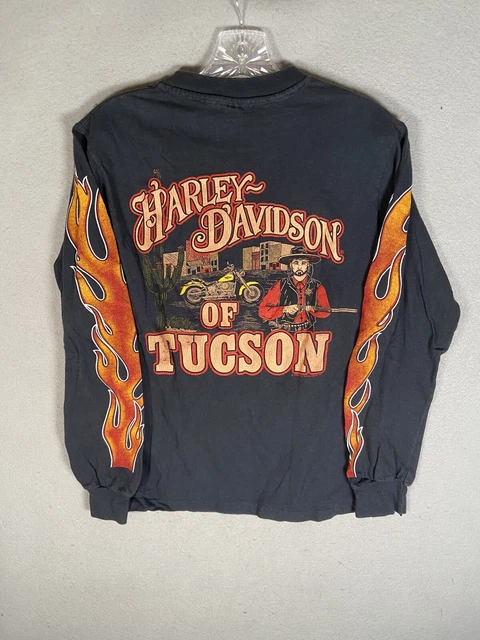 harley davidson shirt vintage mens