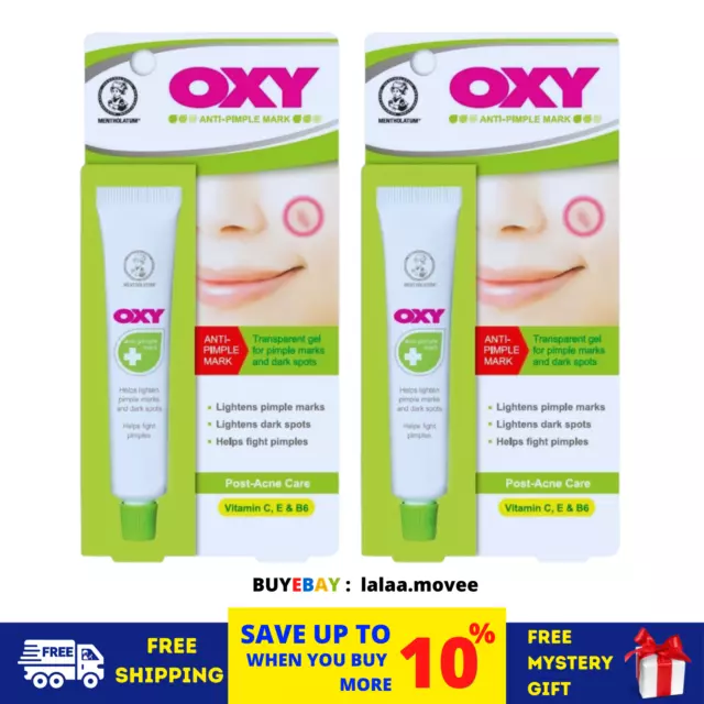 2 X OXY Anti-Pimple Mark & Dark Spots Post Acne Care Gel 18g LIVRAISON GRATUITE